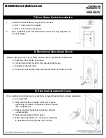 Предварительный просмотр 13 страницы Assa Abloy Corbin Russwin Access 600 CL33600 TCRNE1 M802 Installation Instructions Manual