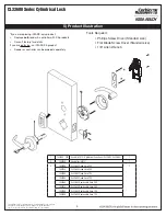 Предварительный просмотр 5 страницы Assa Abloy Corbin Russwin Access 600 CL33600 TCRNE1 Series Installation Instructions Manual