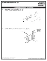 Предварительный просмотр 9 страницы Assa Abloy Corbin Russwin Access 600 CL33600 TCRNE1 Series Installation Instructions Manual