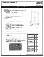 Предварительный просмотр 15 страницы Assa Abloy Corbin Russwin Access 600 CL33600 TCRNE1 Series Installation Instructions Manual