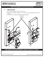 Предварительный просмотр 8 страницы Assa Abloy Corbin Russwin Access 700 ED5000N Series Installation Instructions Manual