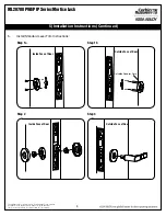 Предварительный просмотр 9 страницы Assa Abloy Corbin Russwin Access 700 ML20700 PIP Series Installation Instructions Manual