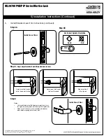 Предварительный просмотр 10 страницы Assa Abloy Corbin Russwin Access 700 ML20700 PIP Series Installation Instructions Manual