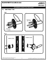 Предварительный просмотр 11 страницы Assa Abloy Corbin Russwin Access 700 ML20700 PIP Series Installation Instructions Manual