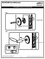 Предварительный просмотр 12 страницы Assa Abloy Corbin Russwin Access 700 ML20700 PIP Series Installation Instructions Manual