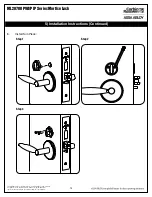 Предварительный просмотр 14 страницы Assa Abloy Corbin Russwin Access 700 ML20700 PIP Series Installation Instructions Manual