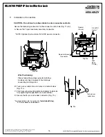 Предварительный просмотр 16 страницы Assa Abloy Corbin Russwin Access 700 ML20700 PIP Series Installation Instructions Manual