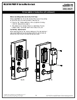 Предварительный просмотр 18 страницы Assa Abloy Corbin Russwin Access 700 ML20700 PIP Series Installation Instructions Manual