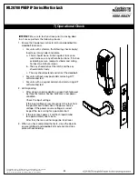 Preview for 23 page of Assa Abloy Corbin Russwin Access 700 ML20700 PIP Series Installation Instructions Manual