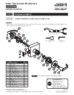 Предварительный просмотр 3 страницы Assa Abloy Corbin Russwin CL3100 Series Installation Instructions Manual