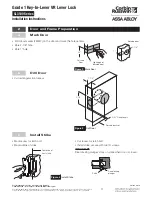 Предварительный просмотр 4 страницы Assa Abloy Corbin Russwin CL3100 Series Installation Instructions Manual