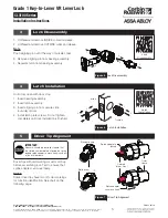 Предварительный просмотр 5 страницы Assa Abloy Corbin Russwin CL3100 Series Installation Instructions Manual