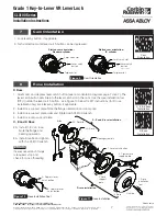 Предварительный просмотр 7 страницы Assa Abloy Corbin Russwin CL3100 Series Installation Instructions Manual