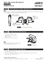 Предварительный просмотр 9 страницы Assa Abloy Corbin Russwin CL3100 Series Installation Instructions Manual