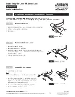 Предварительный просмотр 10 страницы Assa Abloy Corbin Russwin CL3100 Series Installation Instructions Manual