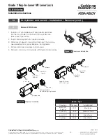 Предварительный просмотр 11 страницы Assa Abloy Corbin Russwin CL3100 Series Installation Instructions Manual