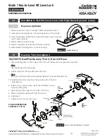 Предварительный просмотр 13 страницы Assa Abloy Corbin Russwin CL3100 Series Installation Instructions Manual