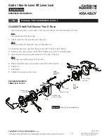 Предварительный просмотр 14 страницы Assa Abloy Corbin Russwin CL3100 Series Installation Instructions Manual