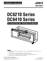 Предварительный просмотр 1 страницы Assa Abloy Corbin Russwin DC6210 Series Installation Instructions Manual