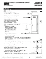 Предварительный просмотр 8 страницы Assa Abloy Corbin Russwin ED2400 Series Installation Instructions Manual