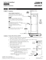 Preview for 7 page of Assa Abloy Corbin Russwin ED5400 (A) Series Installation Instructions Manual