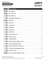 Предварительный просмотр 2 страницы Assa Abloy Corbin Russwin ED8400 Series Installation Instructions Manual