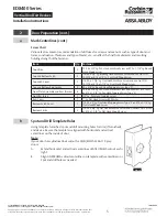 Предварительный просмотр 5 страницы Assa Abloy Corbin Russwin ED8400 Series Installation Instructions Manual