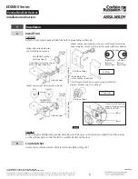 Предварительный просмотр 6 страницы Assa Abloy Corbin Russwin ED8400 Series Installation Instructions Manual