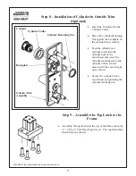 Preview for 9 page of Assa Abloy Corbin Russwin FE6700 Series Installation Instructions Manual