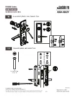 Preview for 15 page of Assa Abloy Corbin Russwin FE6800 Series Installation Instructions Manual