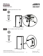 Preview for 16 page of Assa Abloy Corbin Russwin FE6800 Series Installation Instructions Manual