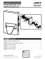 Preview for 1 page of Assa Abloy Corbin Russwin HPSK Installation Instructions Manual