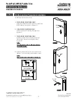 Preview for 4 page of Assa Abloy Corbin Russwin HPSK Installation Instructions Manual