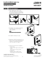 Preview for 6 page of Assa Abloy Corbin Russwin HPSK Installation Instructions Manual