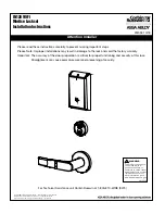 Assa Abloy Corbin Russwin IN120 Installation Instructions Manual preview