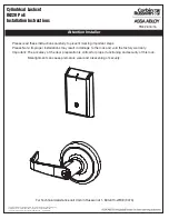 Preview for 1 page of Assa Abloy Corbin Russwin IN220 PoE Installation Instructions Manual