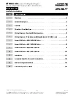 Preview for 2 page of Assa Abloy Corbin Russwin MP9800 Series Installation Instructions Manual