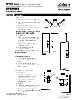 Preview for 11 page of Assa Abloy Corbin Russwin MP9800 Series Installation Instructions Manual