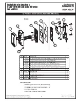 Предварительный просмотр 5 страницы Assa Abloy Corbin Russwin SE LP10 9600 Series Installation Instructions Manual