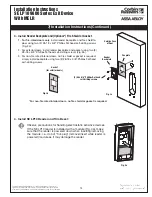 Предварительный просмотр 13 страницы Assa Abloy Corbin Russwin SE LP10 9600 Series Installation Instructions Manual