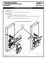 Предварительный просмотр 19 страницы Assa Abloy Corbin Russwin SE LP10 9600 Series Installation Instructions Manual