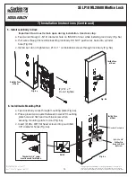 Предварительный просмотр 14 страницы Assa Abloy Corbin Russwin SE LP10 ML20600 Installation Instructions Manual