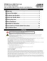 Preview for 3 page of Assa Abloy Corbin Russwin SE LP10 MP9800 Series Installation Instructions Manual