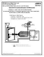 Preview for 6 page of Assa Abloy Corbin Russwin SE LP10 MP9800 Series Installation Instructions Manual