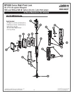 Preview for 8 page of Assa Abloy Corbin Russwin SE LP10 MP9800 Series Installation Instructions Manual