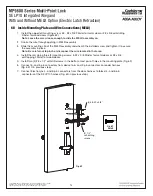 Preview for 14 page of Assa Abloy Corbin Russwin SE LP10 MP9800 Series Installation Instructions Manual