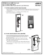 Preview for 15 page of Assa Abloy Corbin Russwin SE LP10 MP9800 Series Installation Instructions Manual