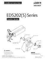 Preview for 1 page of Assa Abloy ED5202 Series Installation Instructions