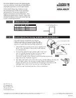 Preview for 2 page of Assa Abloy ED5202 Series Installation Instructions