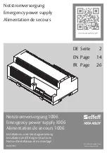 Assa Abloy effeff 1006 Series Installation Instructions Manual preview